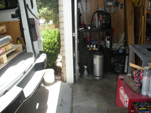 Just another angle of the garage from where I was moving the plate...
