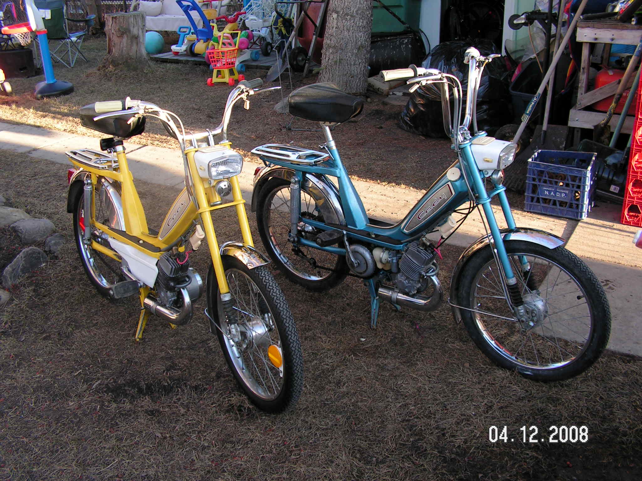 Motobecane "Cady"  powered bicycles