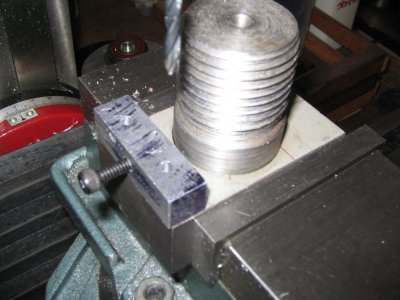 Adapter for milling attachment.JPG