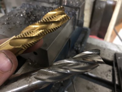 Tips for running HSS mills in stainless. | The Hobby-Machinist