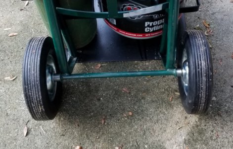 09 21 20 propane cart 13 wheel spacers on cart small.jpg