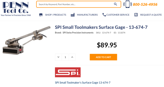 Penn Tool SPI Toolmakers Surface Gage.png