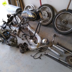 Norton in pieces.jpg