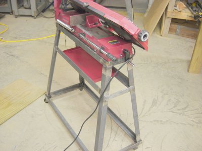 Finished welding table and bandsaw stand 2-25-2010 2-39-09 PM.JPG