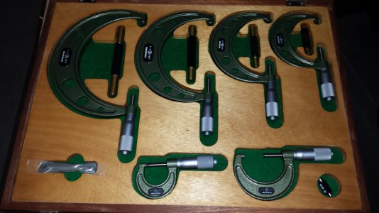 1 to 6 Inch Mitutoyo Micrometer Set.jpg