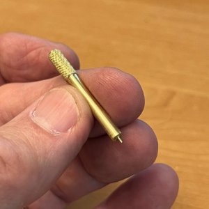 A new index pin for the watch lathe