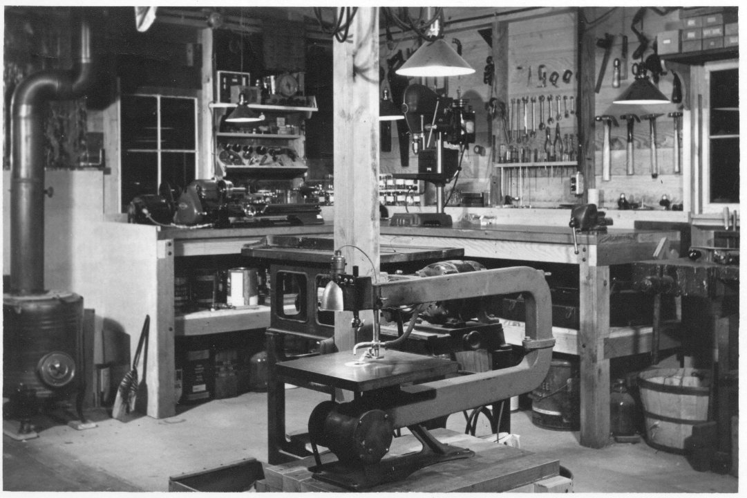 When my Craftsman 618 lathe was new - c.1954